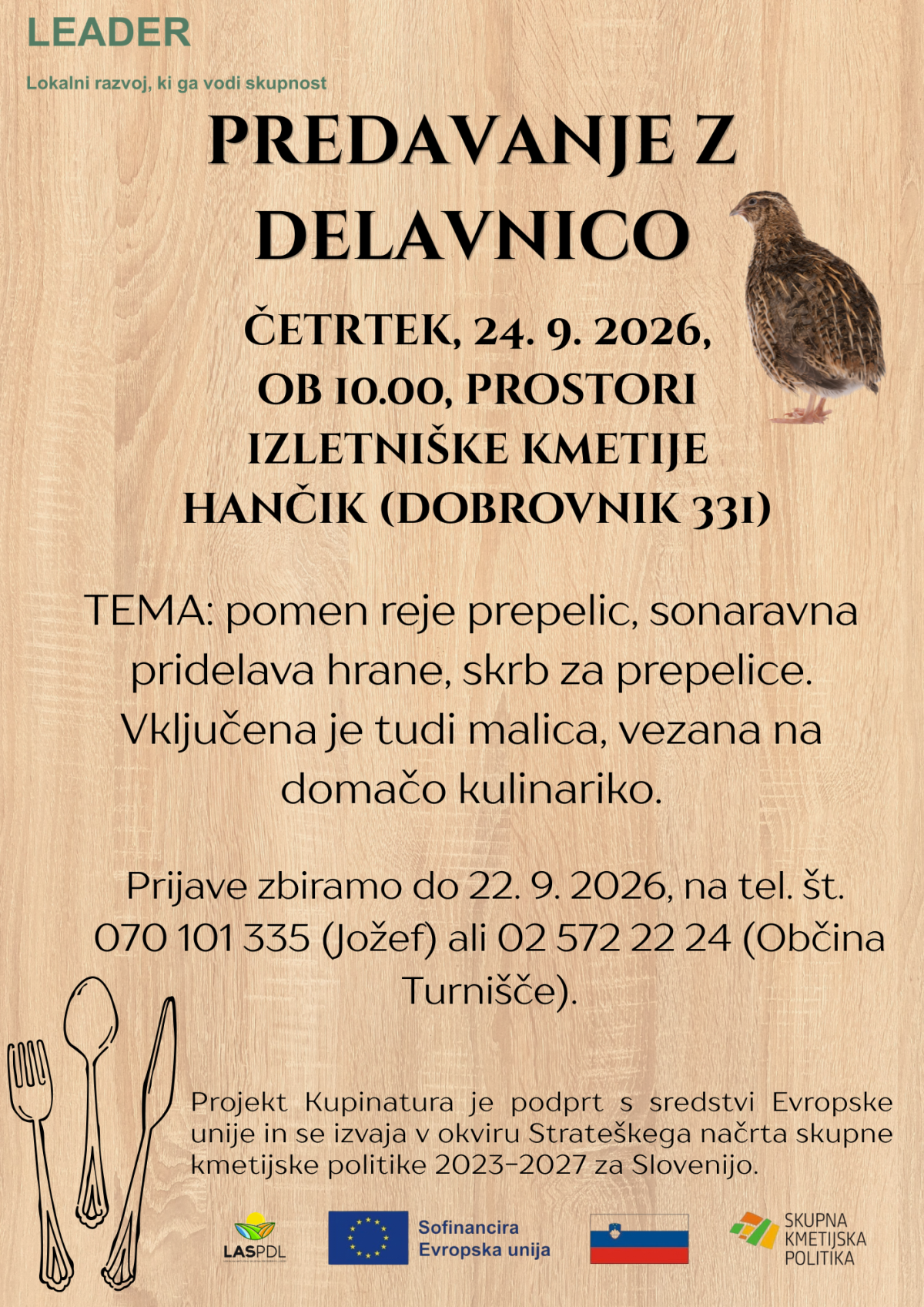 Turistična kmetija Hančik - vabilo